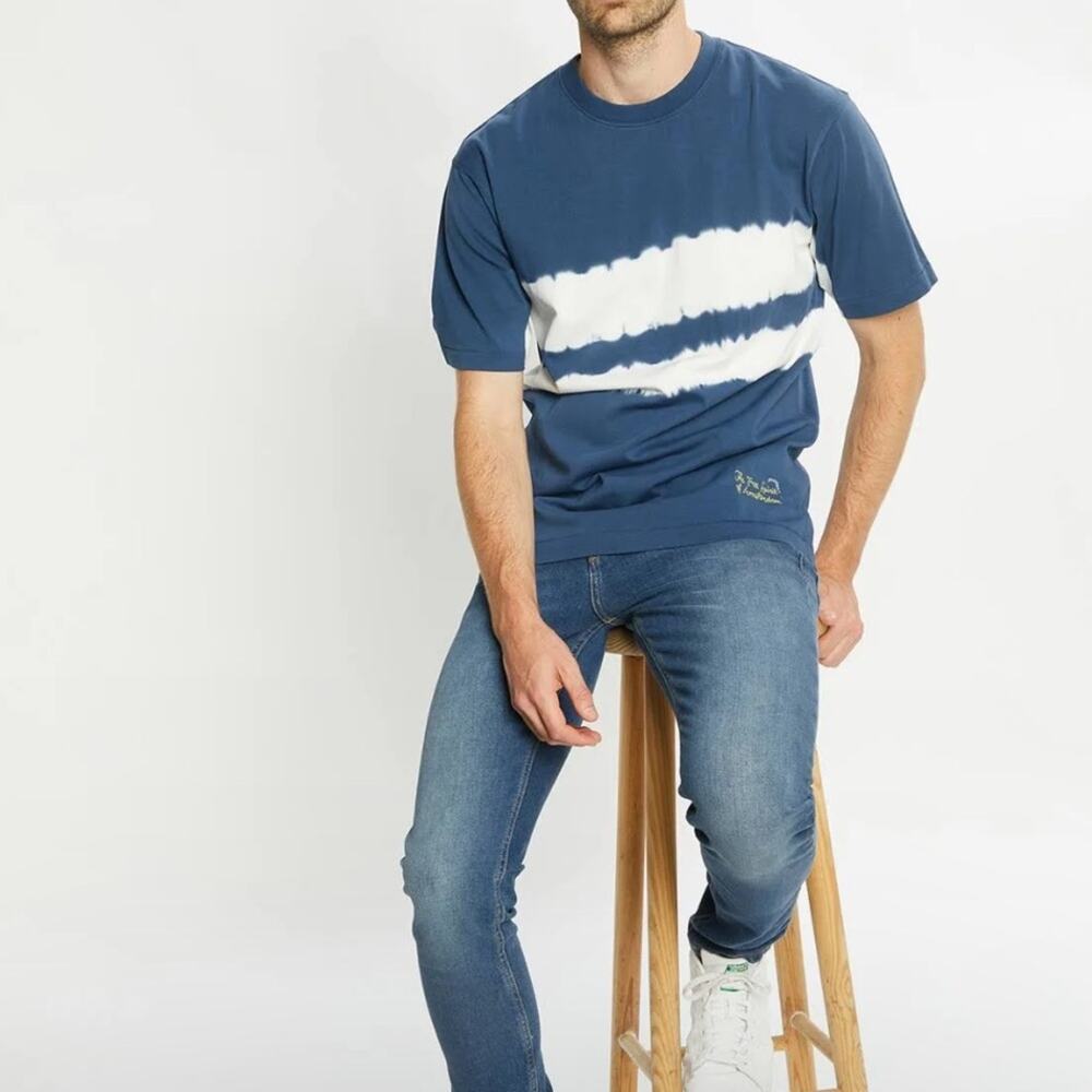 Scotch & Soda Men's Tie Dye Organic Cotton T-Shirt